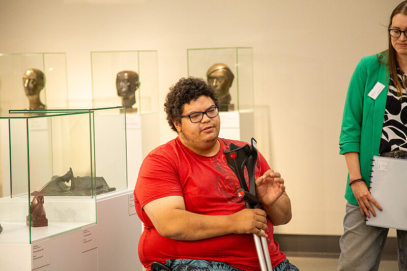 Tandemführung in Verständlicher Sprache zu Emy Roeder in Würzburg 